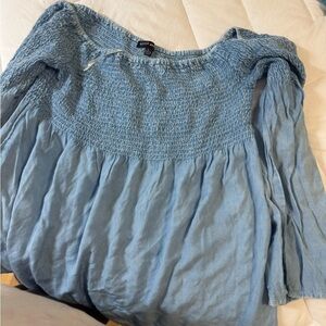 Style envy size large blue shirt